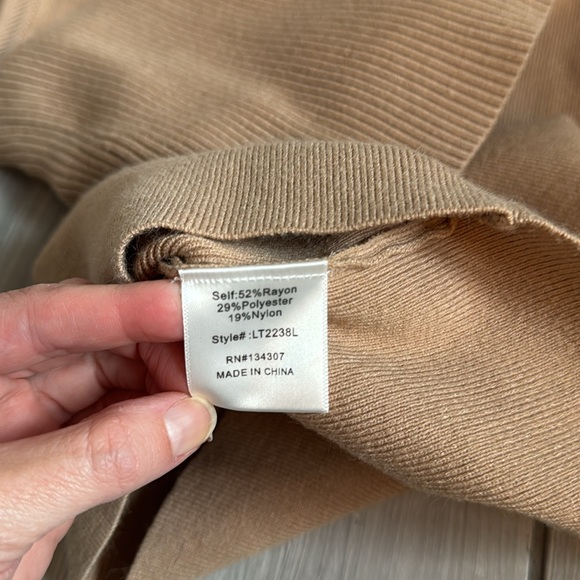 Line and Dot Sylvie asymmetrical sweater, small NWOT - Picture 6 of 6